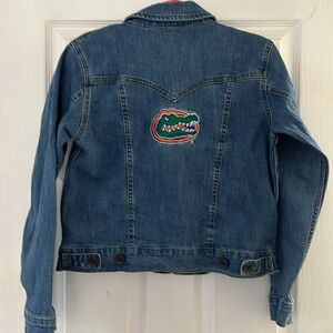 Wrangler Retro Embroidered Florida Gators Jean Jacket - Women’s Medium